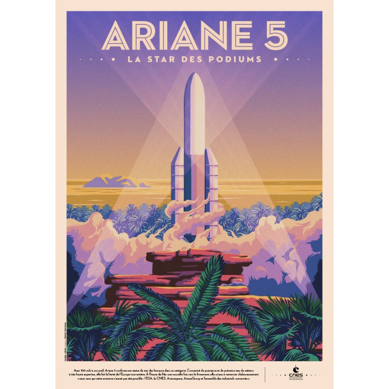 Affiche ARIANE 5