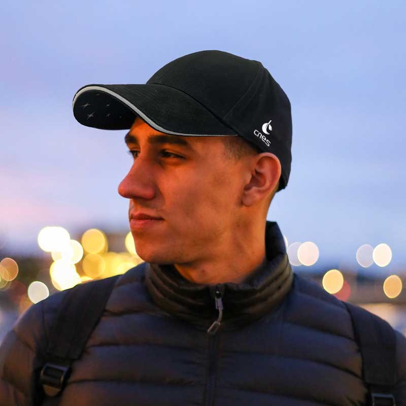 Casquette coton "La tête dans les étoiles"