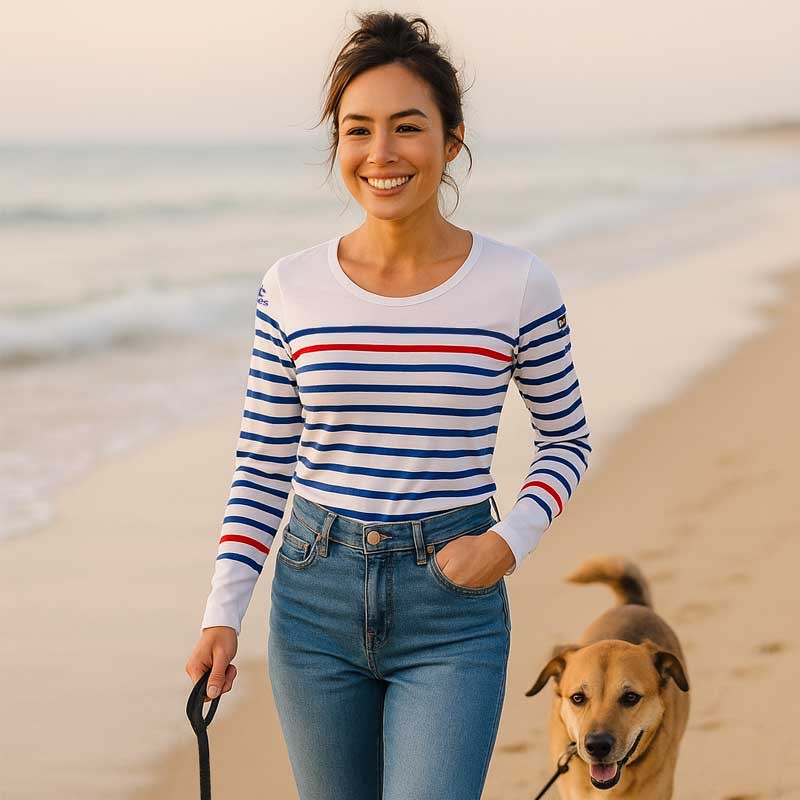 Mariniére Femme CNES par Armor Lux