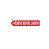 CNES red key ring "Remove before Launch"