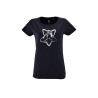 Navy blue Woman size T-shirt Human Adventure