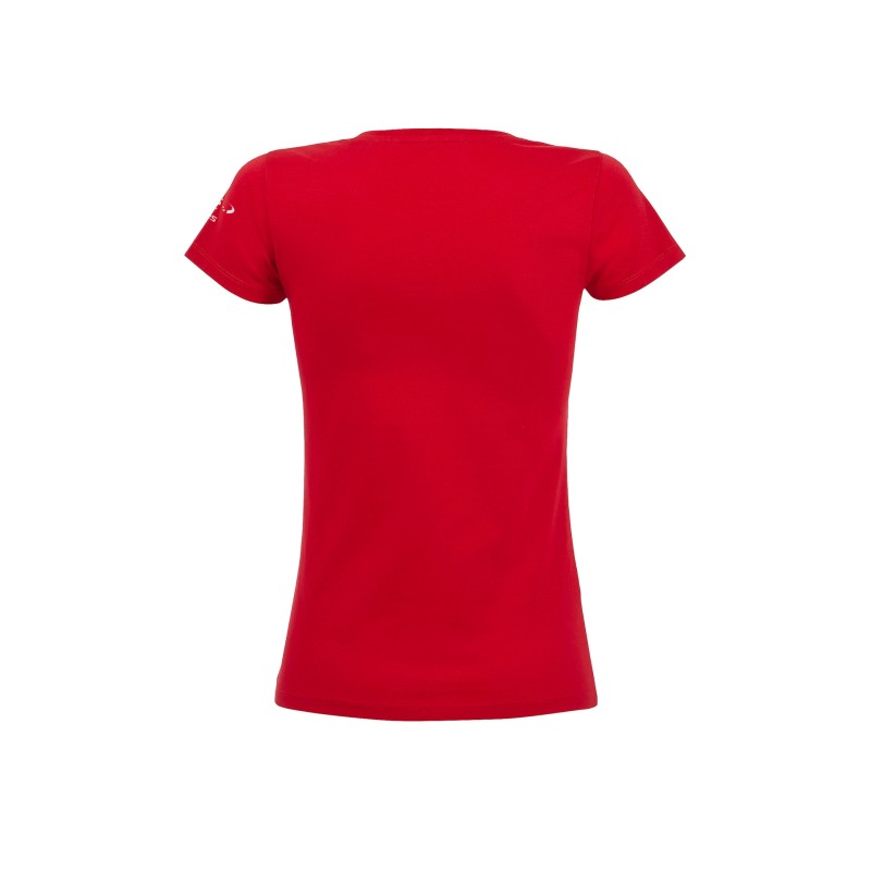 Red Woman size T-shirt "Objectif MARS"
