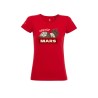 Red Woman size T-shirt "Objectif MARS"