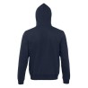 Men's "Made in CNES" navy blue zipped hoodie