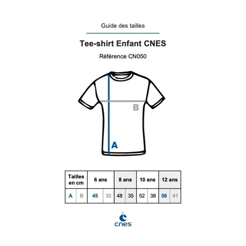 Children's T-shirt "Made in CNES