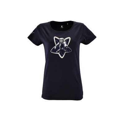 T-shirt Femme Marine -...