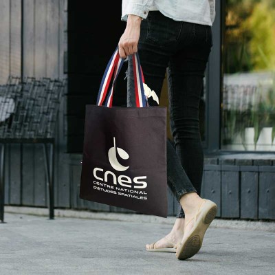 CNES shopping bag "100%...