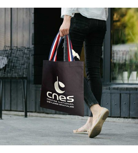 CNES shopping bag "100% made in France"