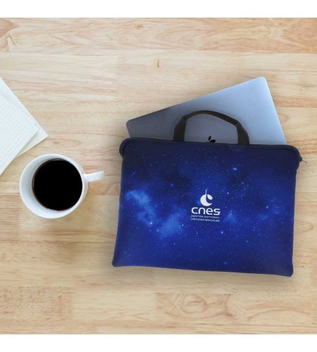 Made in CNES" computer bag