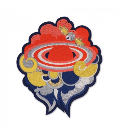 "Cosmos" Iron-On Patch –...