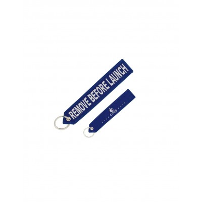 CNES blue key ring "Remove...