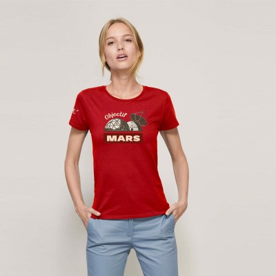 T-shirt Femme Rouge...